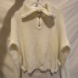 Knit Half-Zip Sweater